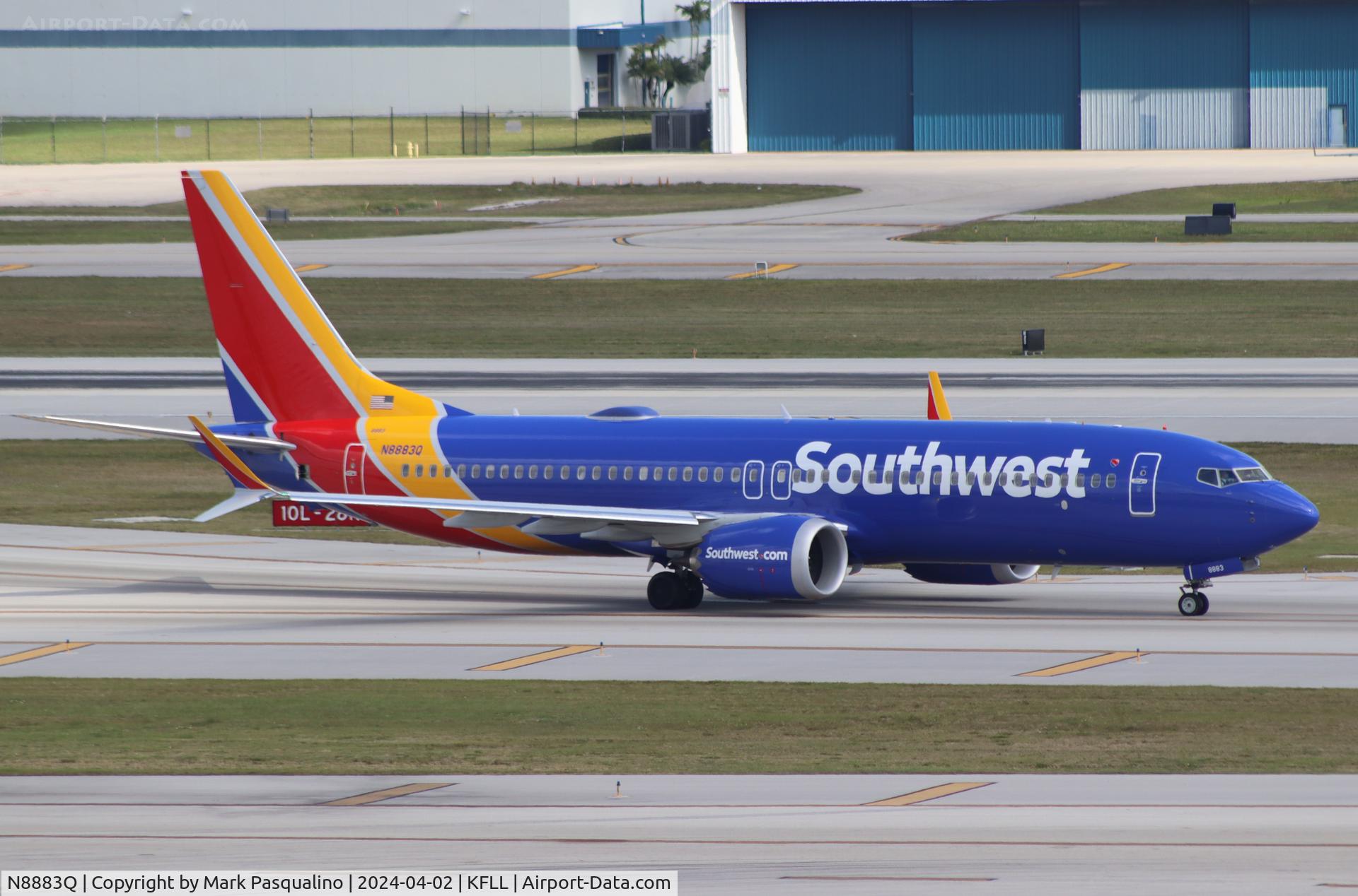 N8883Q, 2023 Boeing 737-8 MAX C/N 67965, Boeing 737-8 MAX