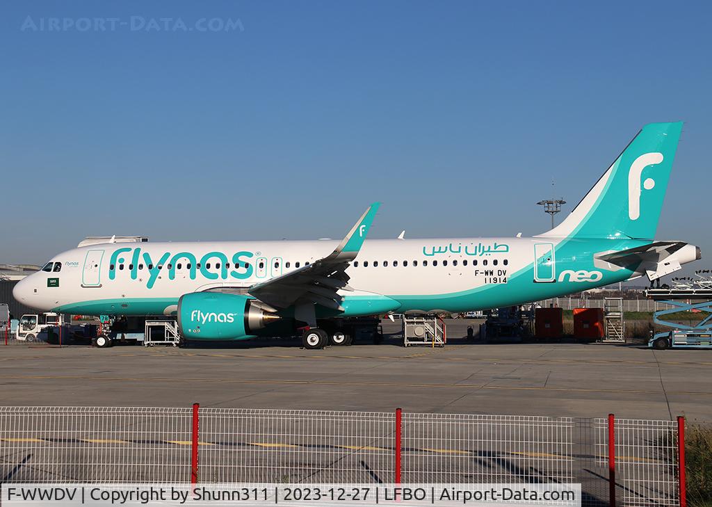 F-WWDV, 2023 Airbus A320-251N C/N 11914, C/n 11914 - To be HZ-NS78