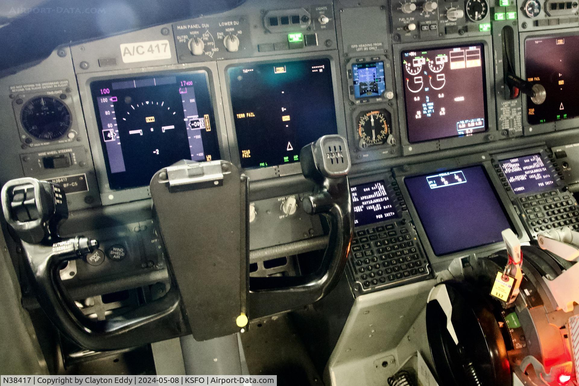 N38417, 2008 Boeing 737-924/ER C/N 31665, SFO 2024.