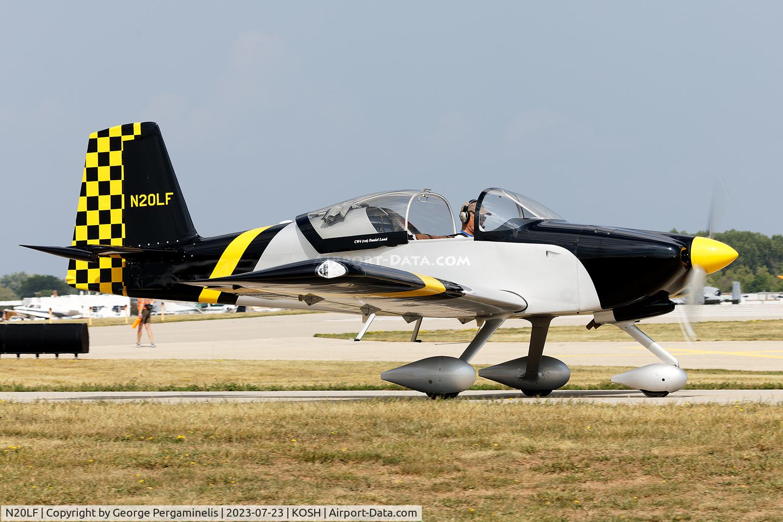 N20LF, 2020 Vans RV-9A C/N 91029, Airventure 2023.