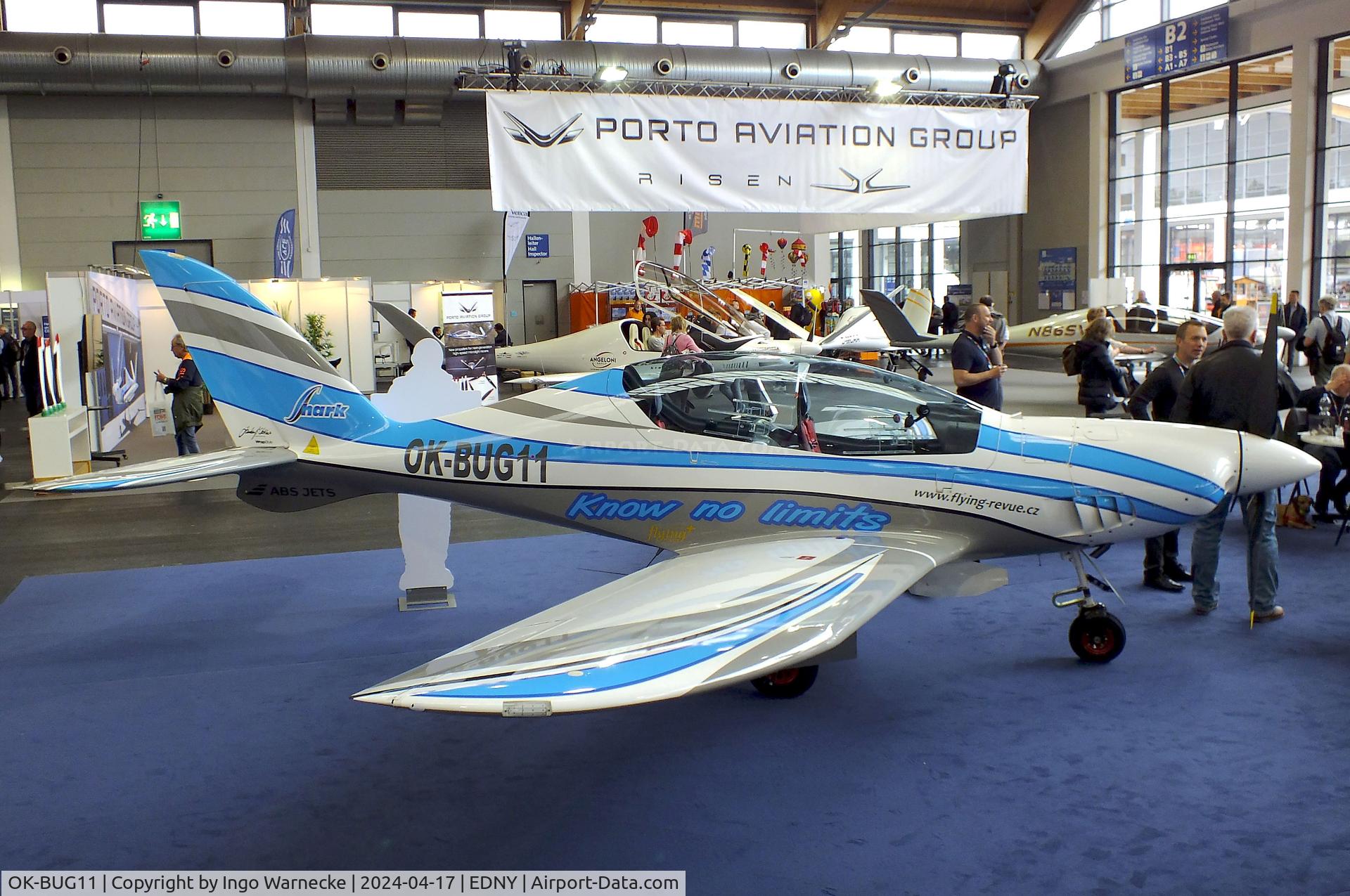 OK-BUG11, Shark Aero Shark C/N 114, Shark Aero Shark at the AERO 2024, Friedrichshafen