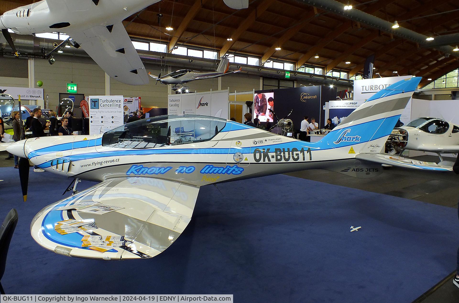 OK-BUG11, Shark Aero Shark C/N 114, Shark Aero Shark at the AERO 2024, Friedrichshafen