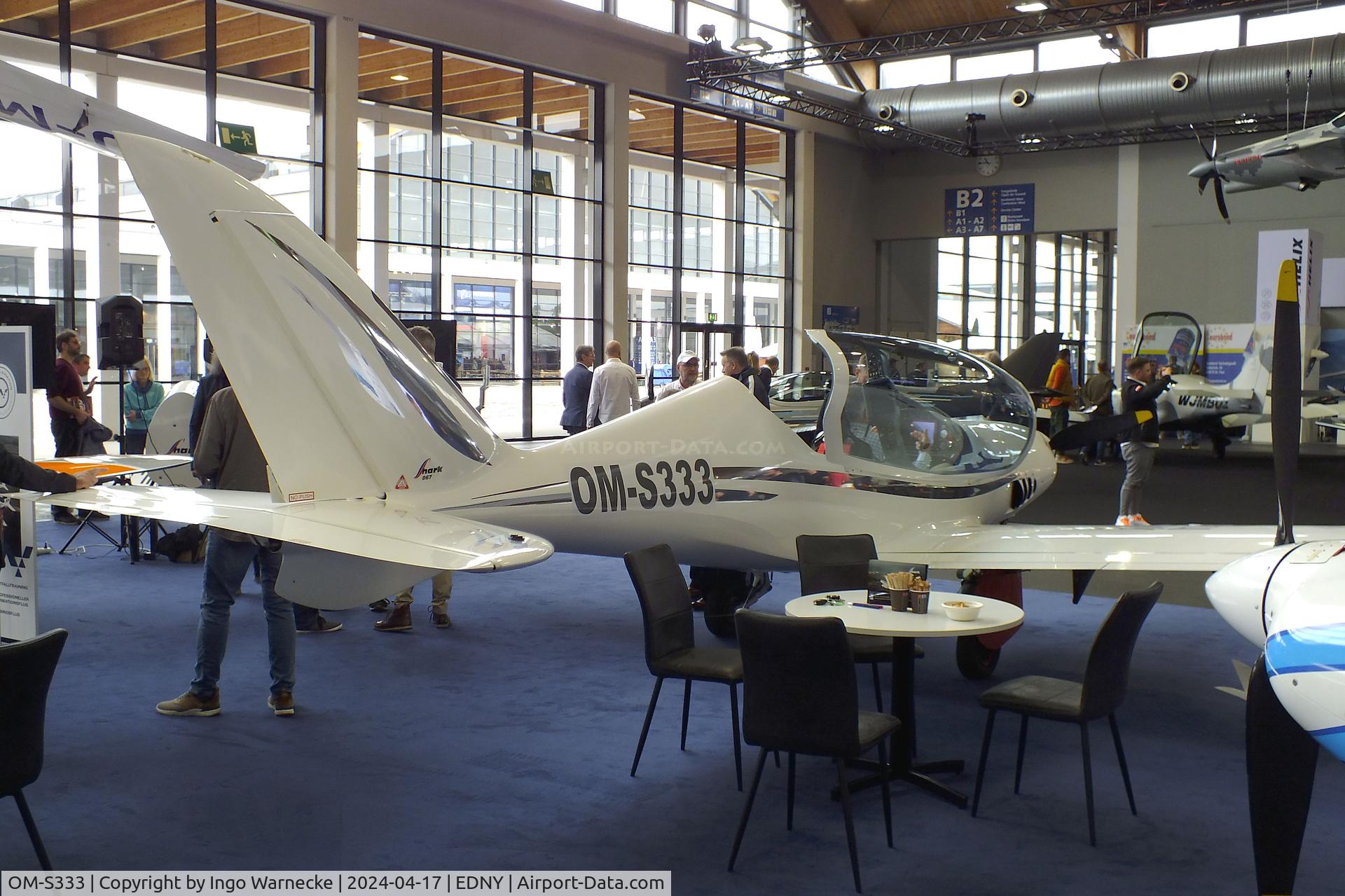 OM-S333, 2018 Shark Aero Shark C/N 067/2018, Shark Aero Shark at the AERO 2024, Friedrichshafen