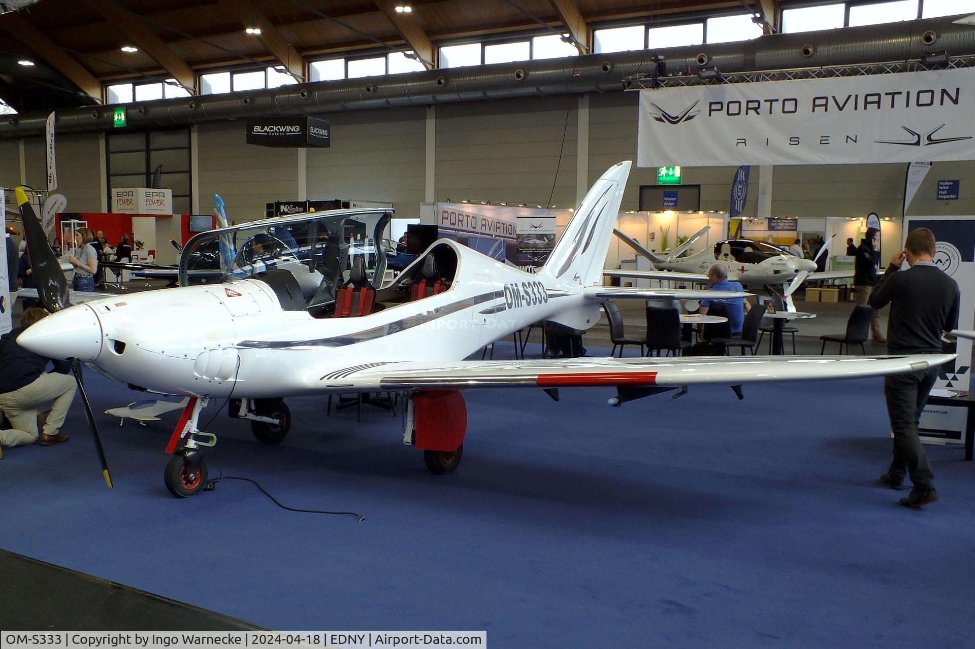 OM-S333, 2018 Shark Aero Shark C/N 067/2018, Shark Aero Shark at the AERO 2024, Friedrichshafen