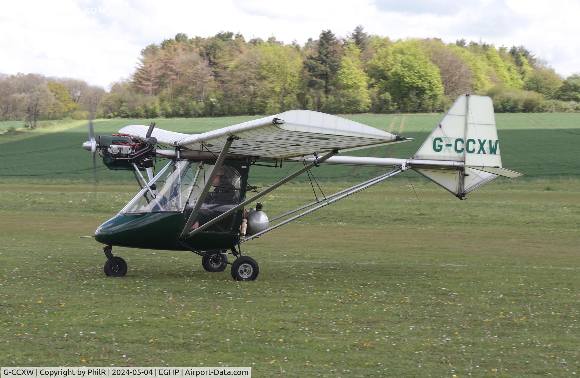 G-CCXW, 2004 Thruster T600N 450 C/N 0045-T600N-104, G-CCXW 2004 Thruster Air Services Ltd Thruster T600N 450 Popham 04.05.24