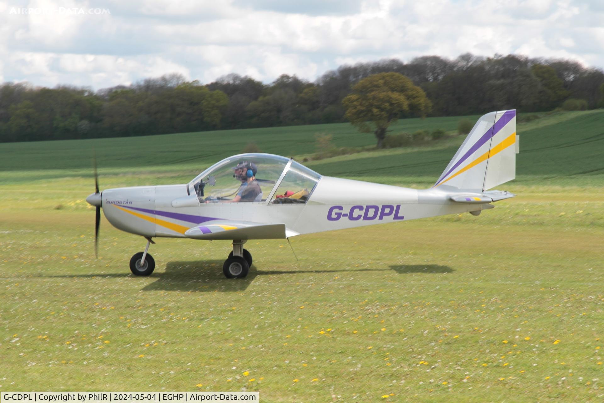 G-CDPL, 2005 Cosmik EV-97 TeamEurostar UK C/N 2207, G-CDPL 2005 Cosmik Aviation EV-97 TeamEurostar UK Popham 04.05.24