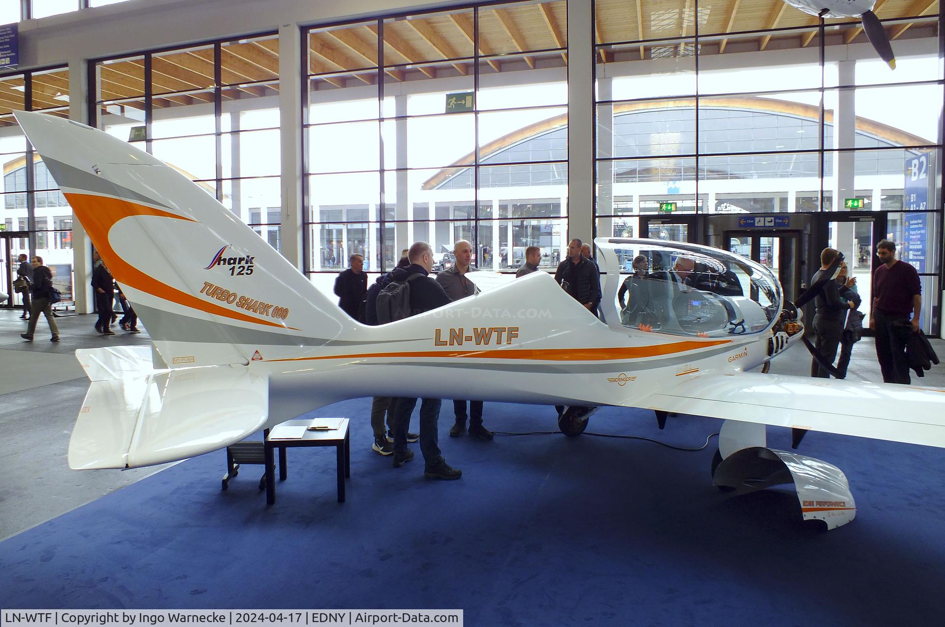 LN-WTF, 2023 Shark Aero Shark C/N 125, Shark Aero Turbo Shark 600 at the AERO 2024, Friedrichshafen