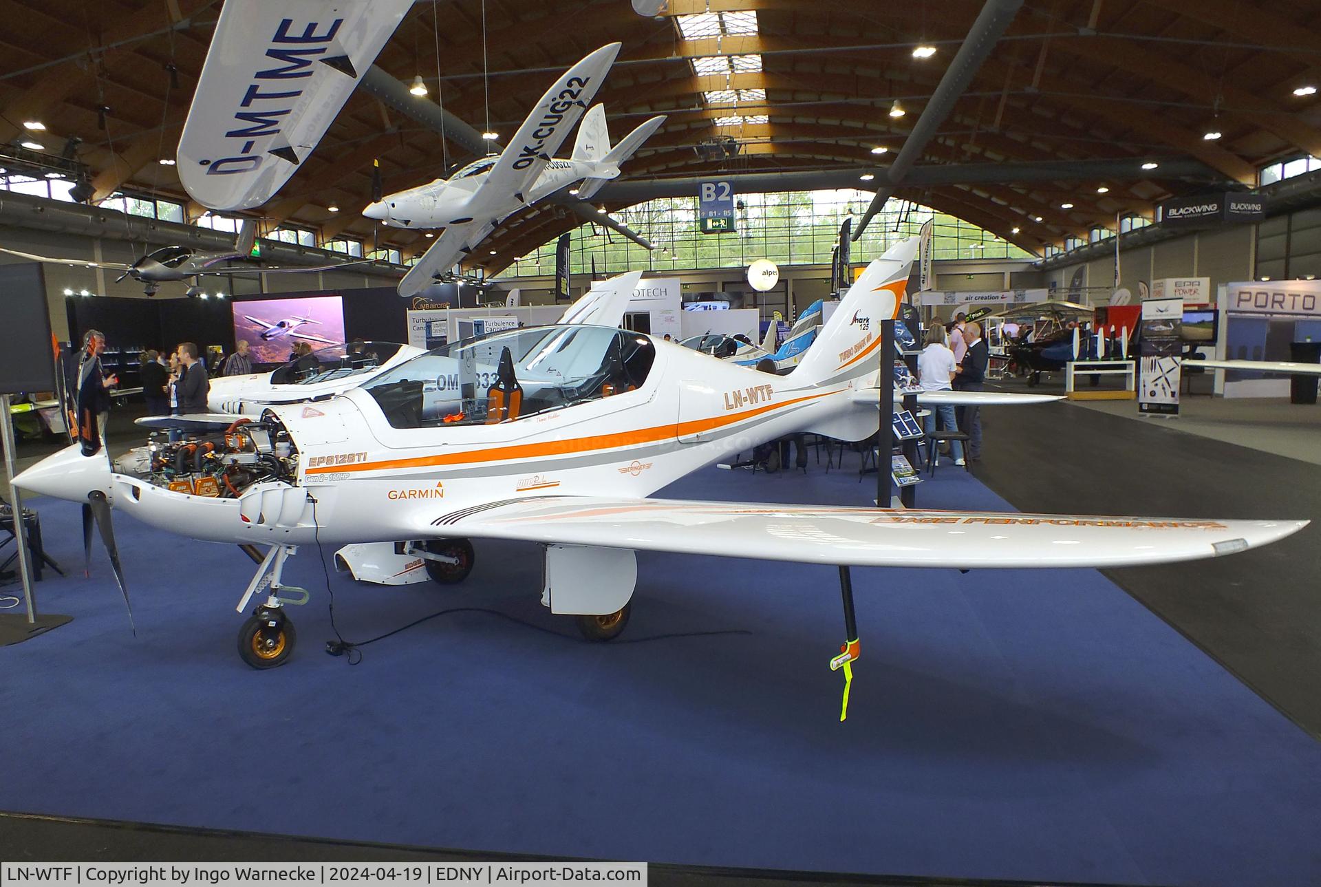 LN-WTF, 2023 Shark Aero Shark C/N 125, Shark Aero Turbo Shark 600 at the AERO 2024, Friedrichshafen