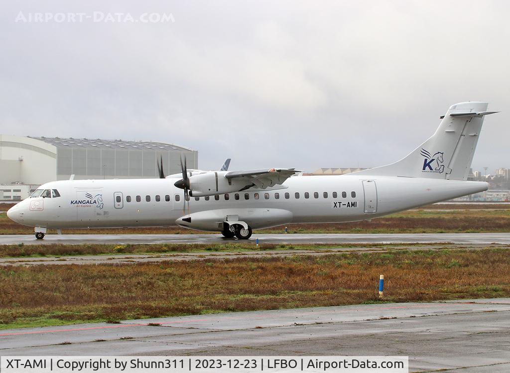 XT-AMI, 2005 ATR 72-212A C/N 722, Delivery day