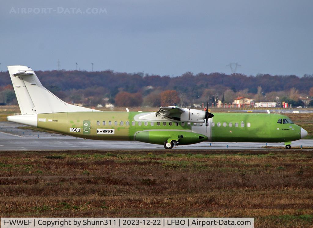 F-WWEF, 2023 ATR 72-600 C/N 1683, C/n 1683 - For Silkavia as UK72604