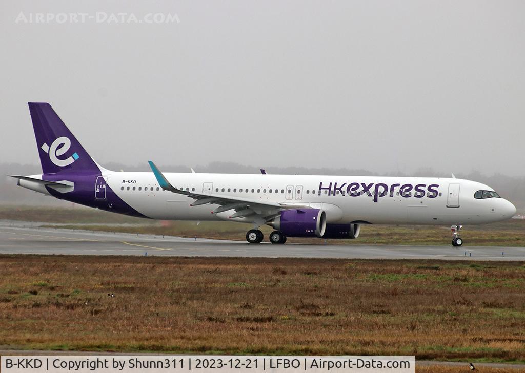 B-KKD, 2023 Airbus A321-251NX C/N 11684, Delivery day...