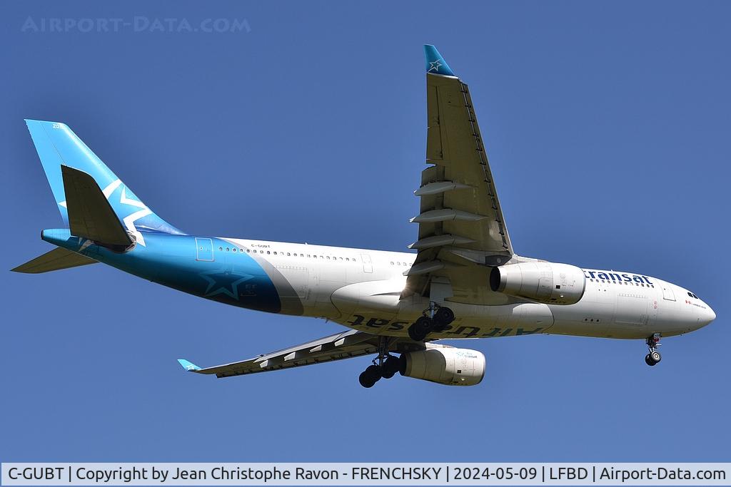 C-GUBT, 2006 Airbus A330-243 C/N 732, Montreal (YUL) to Bordeaux (BOD) TS516 landing runway 05