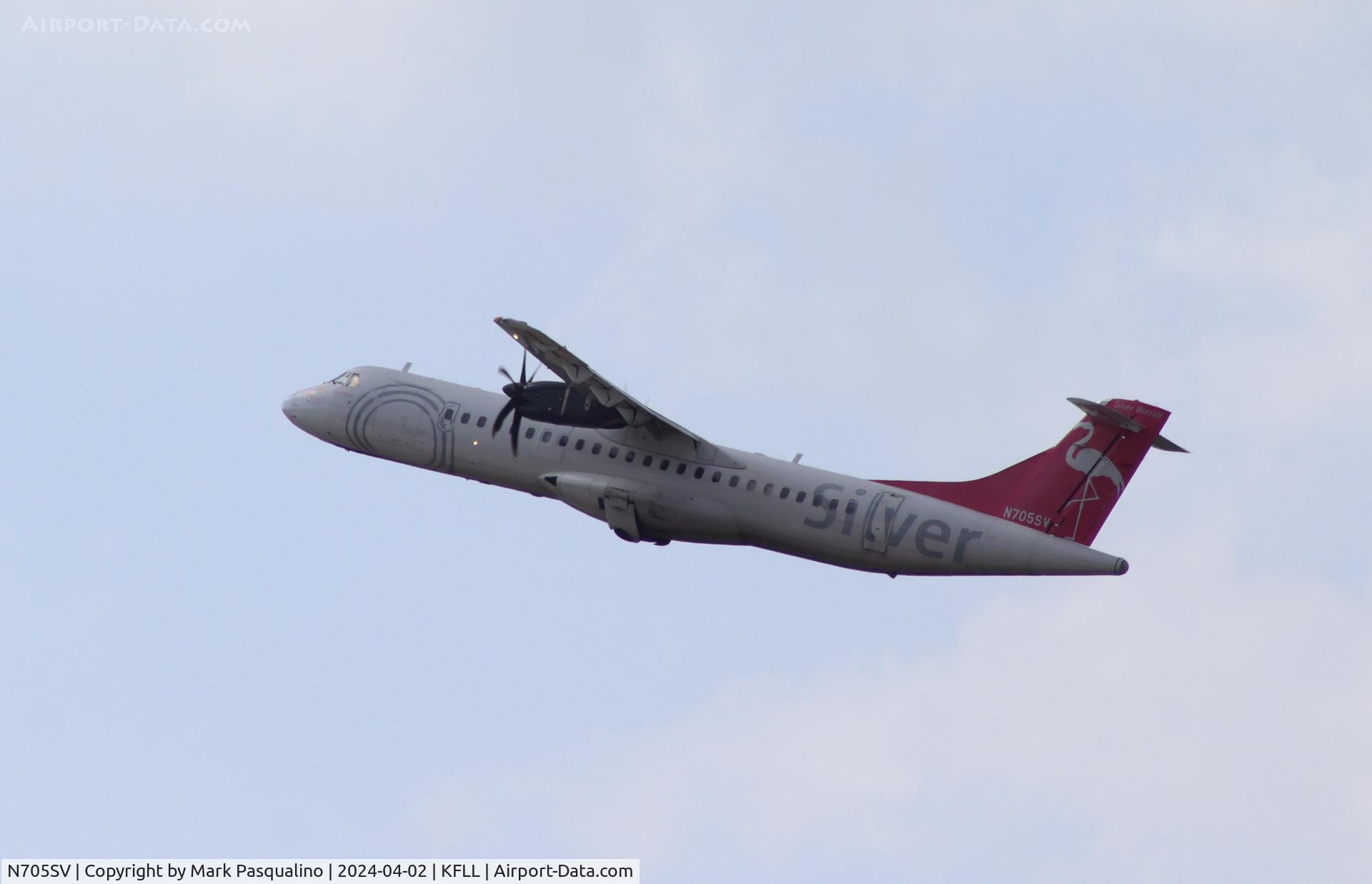 N705SV, 2012 ATR 72-600 (72-212A) C/N 1038, ATR 72-600