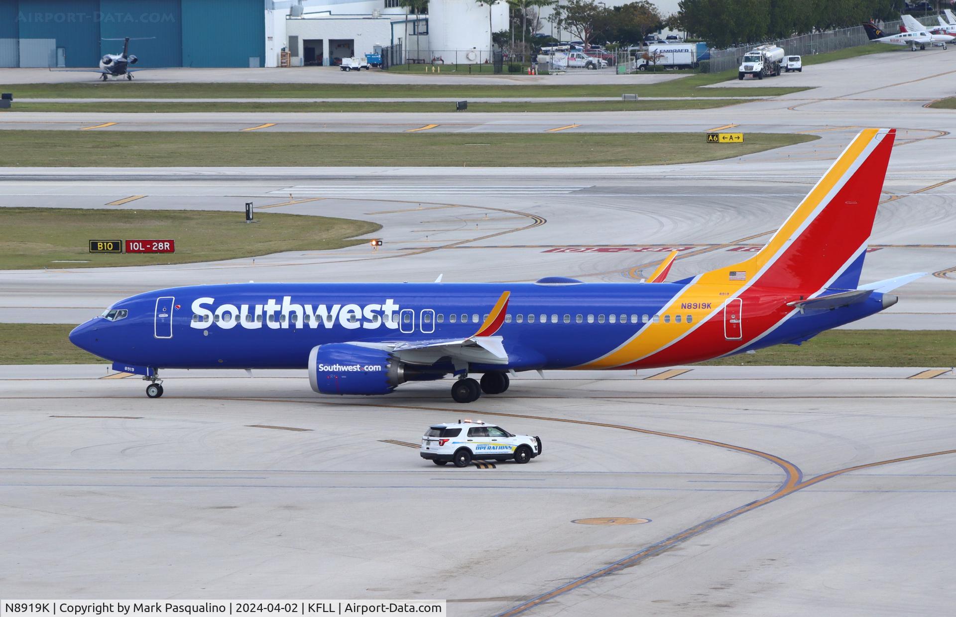 N8919K, 2024 Boeing 737-8 MAX C/N 68207, Boeing 737-8 MAX