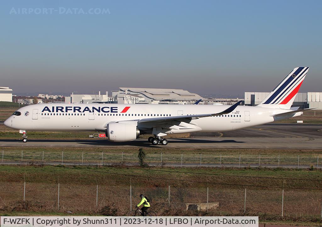 F-WZFK, 2023 Airbus A350-941 C/N 0643, C/n 0643 -b To be F-HUVG 'Carcassonne'