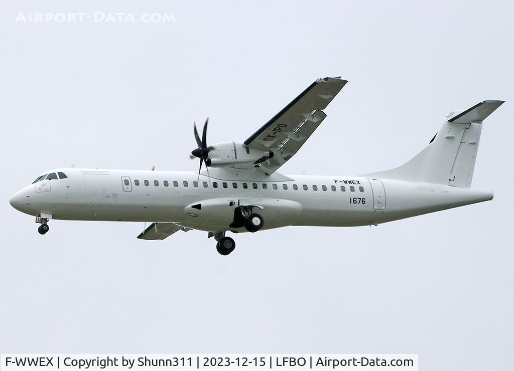 F-WWEX, 2023 ATR 72-600 C/N 1676, C/n 1676 - For SkyExpress as SX-IPO