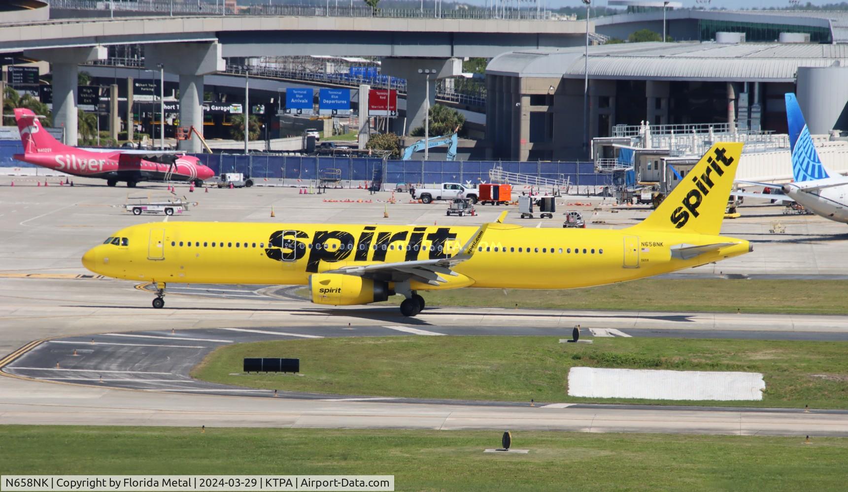 N658NK, 2015 Airbus A321-231 C/N 6736, NKS A321 zx TPA-IAH