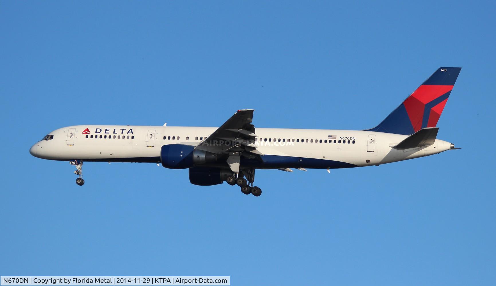 N670DN, 1992 Boeing 757-232 C/N 25331, DAL 752 zx MSP-TPA