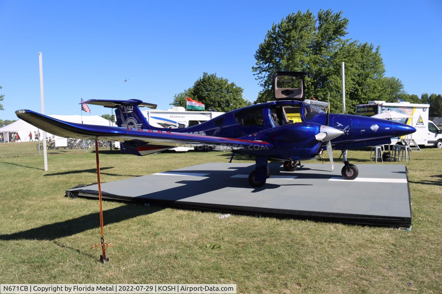 N671CB, 2019 Diamond DA-62 C/N 62.C017, DA62 zx