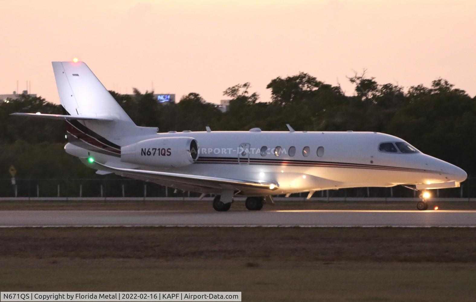 N671QS, 2019 Cessna 680A Citation Latitude C/N 680A0206, C680A zx