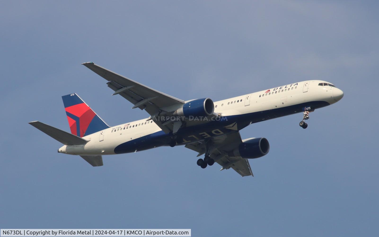 N673DL, 1992 Boeing 757-232 C/N 25978, DAL 752 zx ATL-MCO