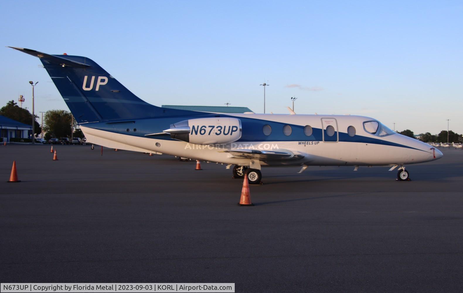N673UP, Raytheon Aircraft Company 400A C/N RK-452, Beechjet 400 zx