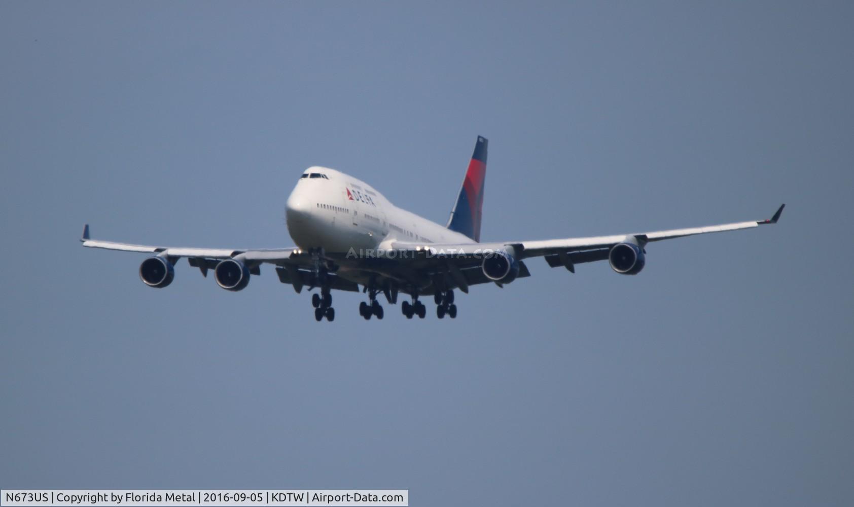 N673US, 1999 Boeing 747-451 C/N 30268, DAL 744 zx NRT /RJAA-DTW
