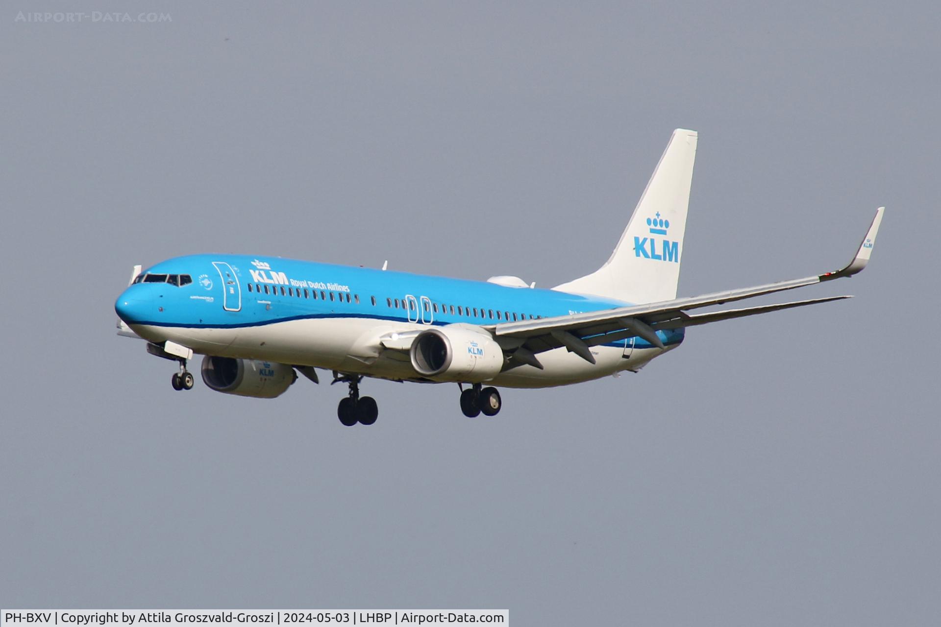 PH-BXV, 2007 Boeing 737-8K2 C/N 30370, LHBP/BUD - Liszt Ferenc International Airport, Hungary