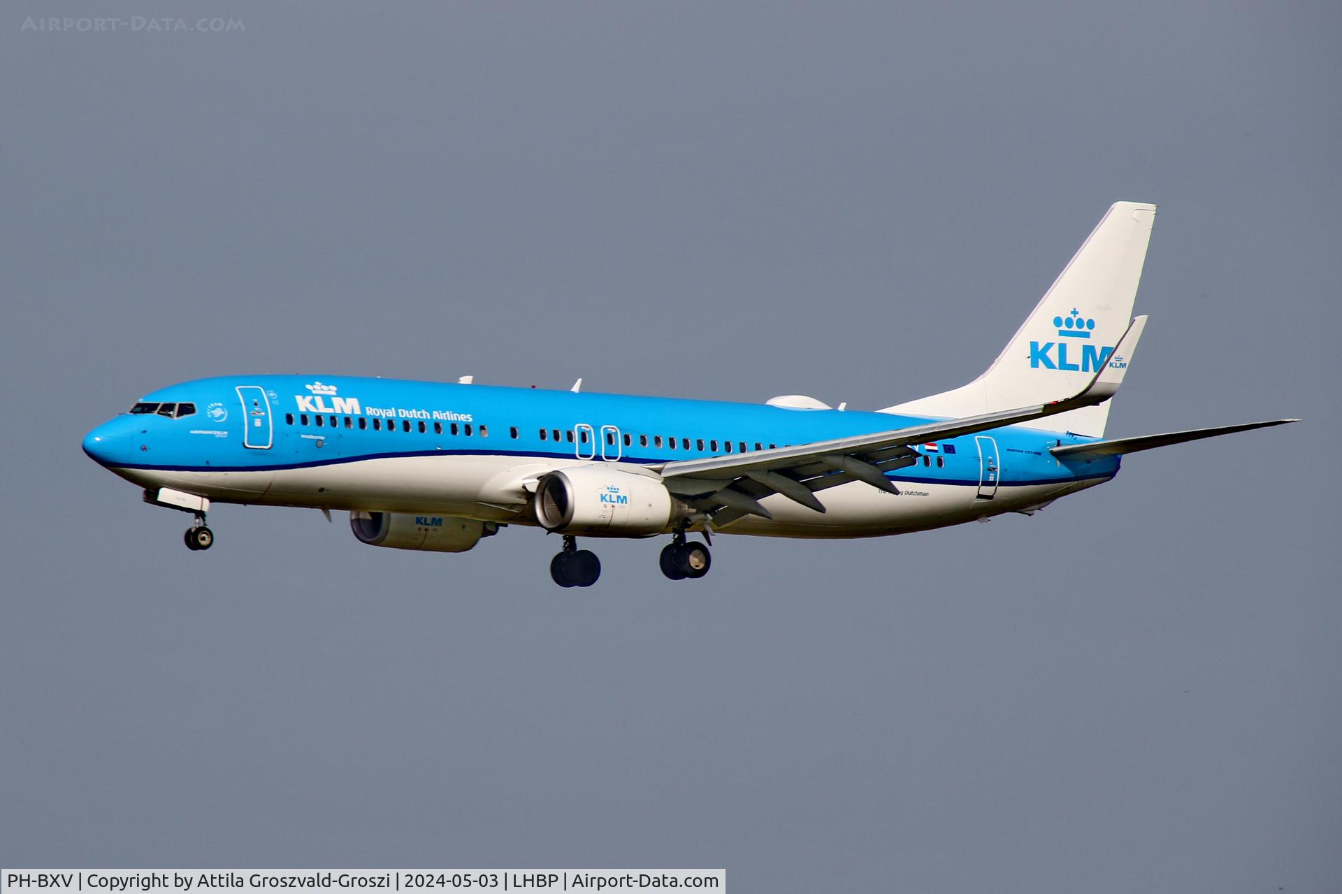 PH-BXV, 2007 Boeing 737-8K2 C/N 30370, LHBP/BUD - Liszt Ferenc International Airport, Hungary