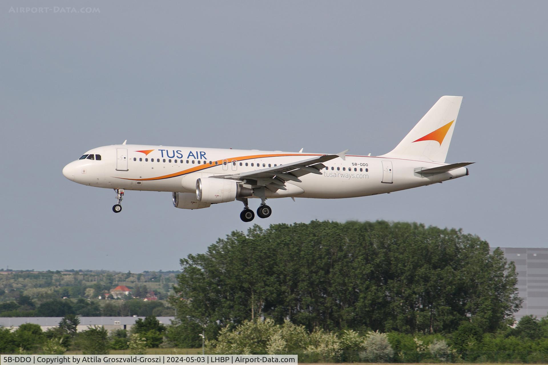 5B-DDO, 2009 Airbus A320-214 C/N 3889, LHBP/BUD - Liszt Ferenc International Airport, Hungary
