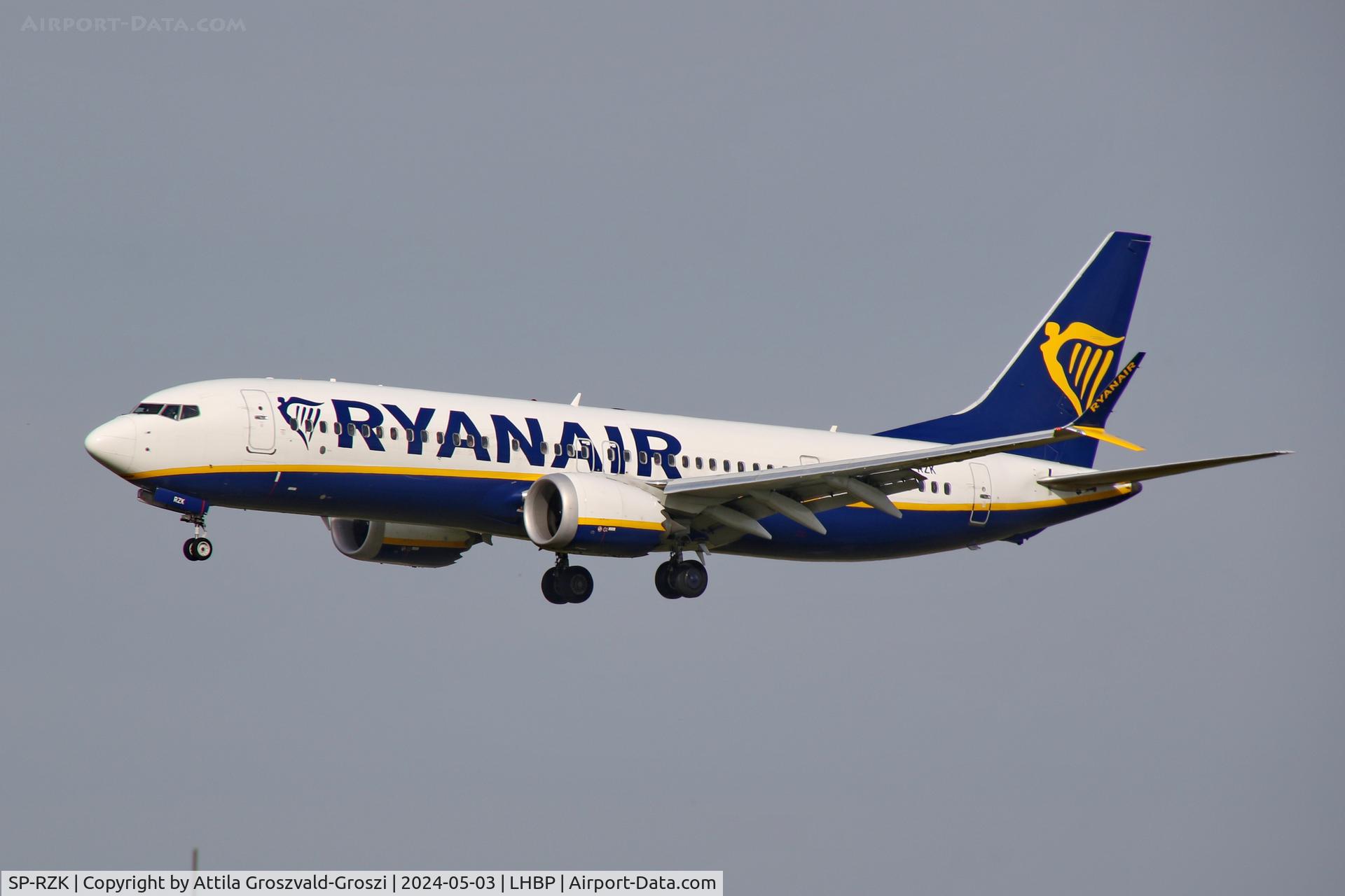 SP-RZK, 2021 Boeing 737-8-200 MAX C/N 62304, LHBP/BUD - Liszt Ferenc International Airport, Hungary