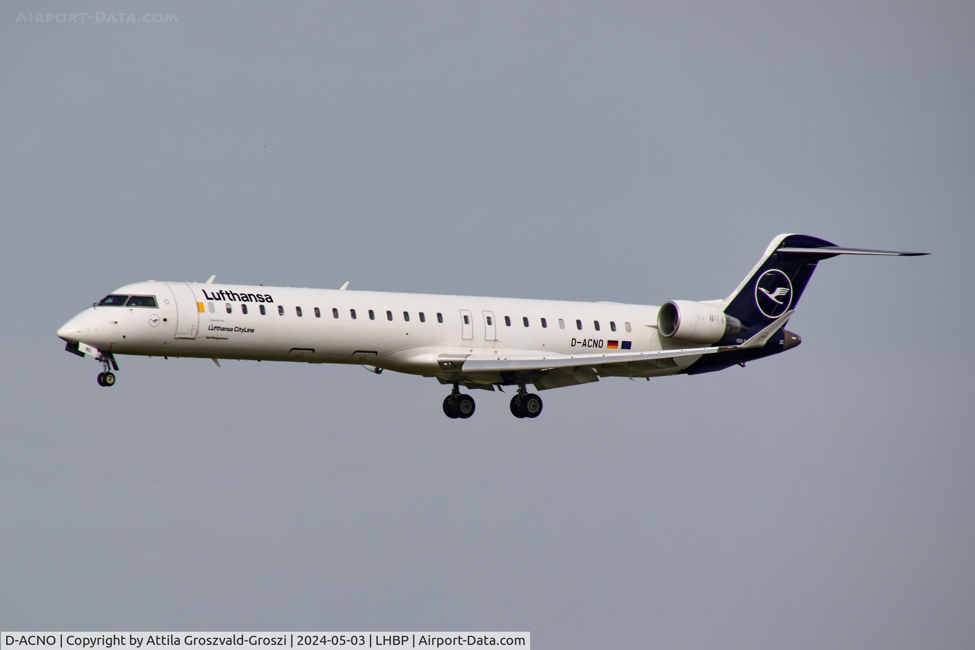 D-ACNO, 2010 Bombardier CRJ-900 NG (CL-600-2D24) C/N 15255, LHBP/BUD - Liszt Ferenc International Airport, Hungary