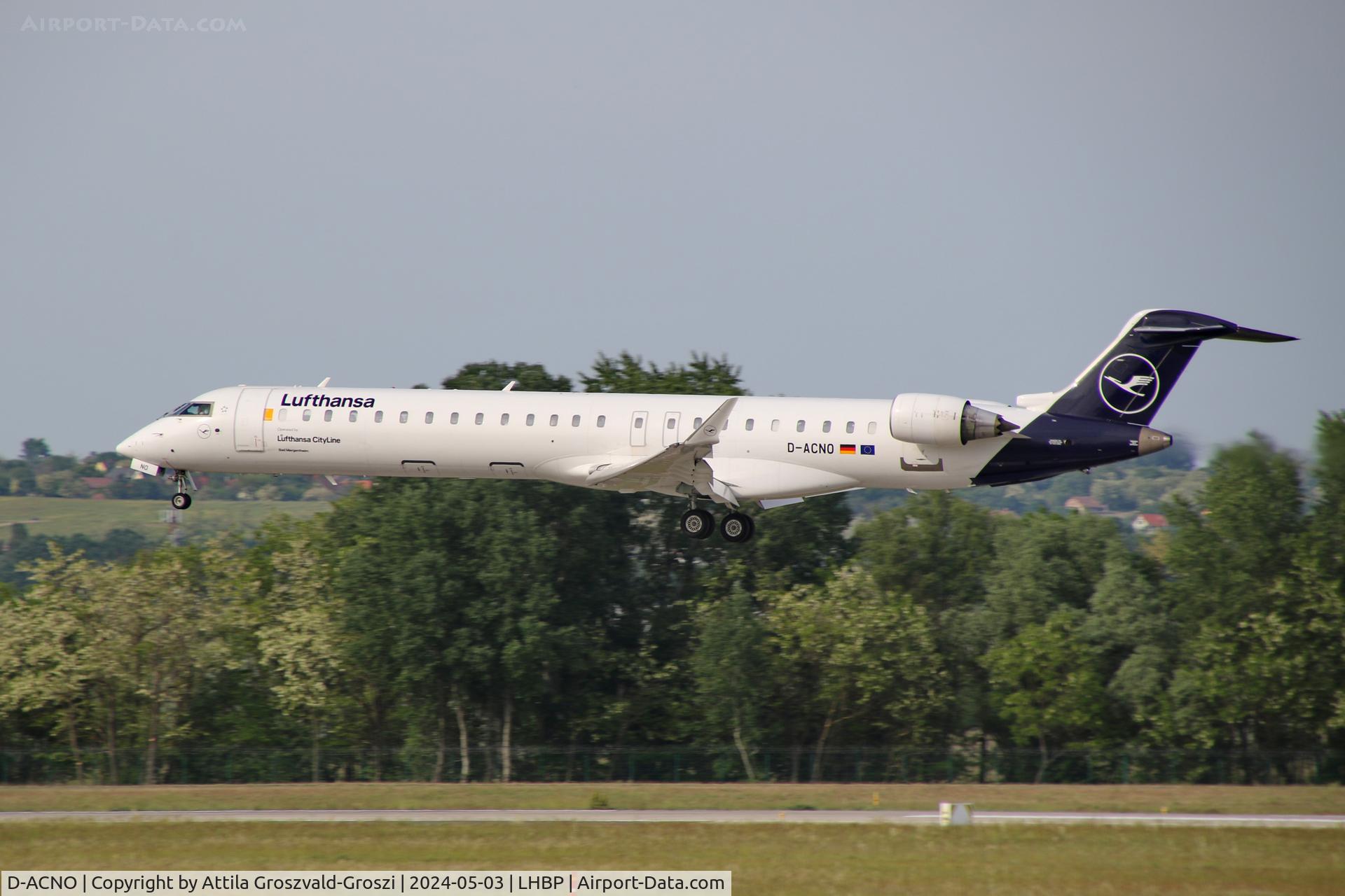 D-ACNO, 2010 Bombardier CRJ-900 NG (CL-600-2D24) C/N 15255, LHBP/BUD - Liszt Ferenc International Airport, Hungary
