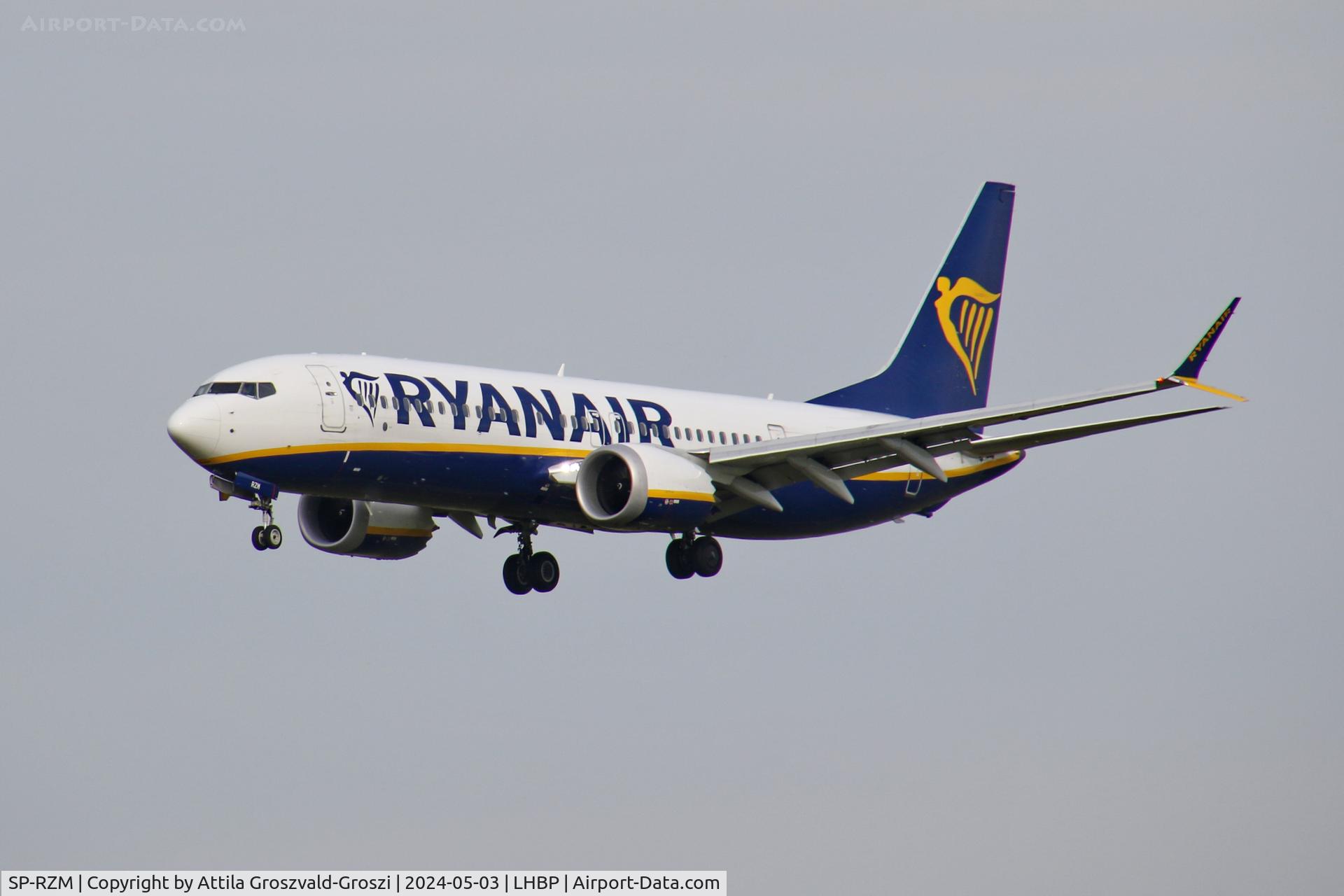 SP-RZM, 2022 Boeing 737-8-200 MAX C/N 62340, LHBP/BUD - Liszt Ferenc International Airport, Hungary