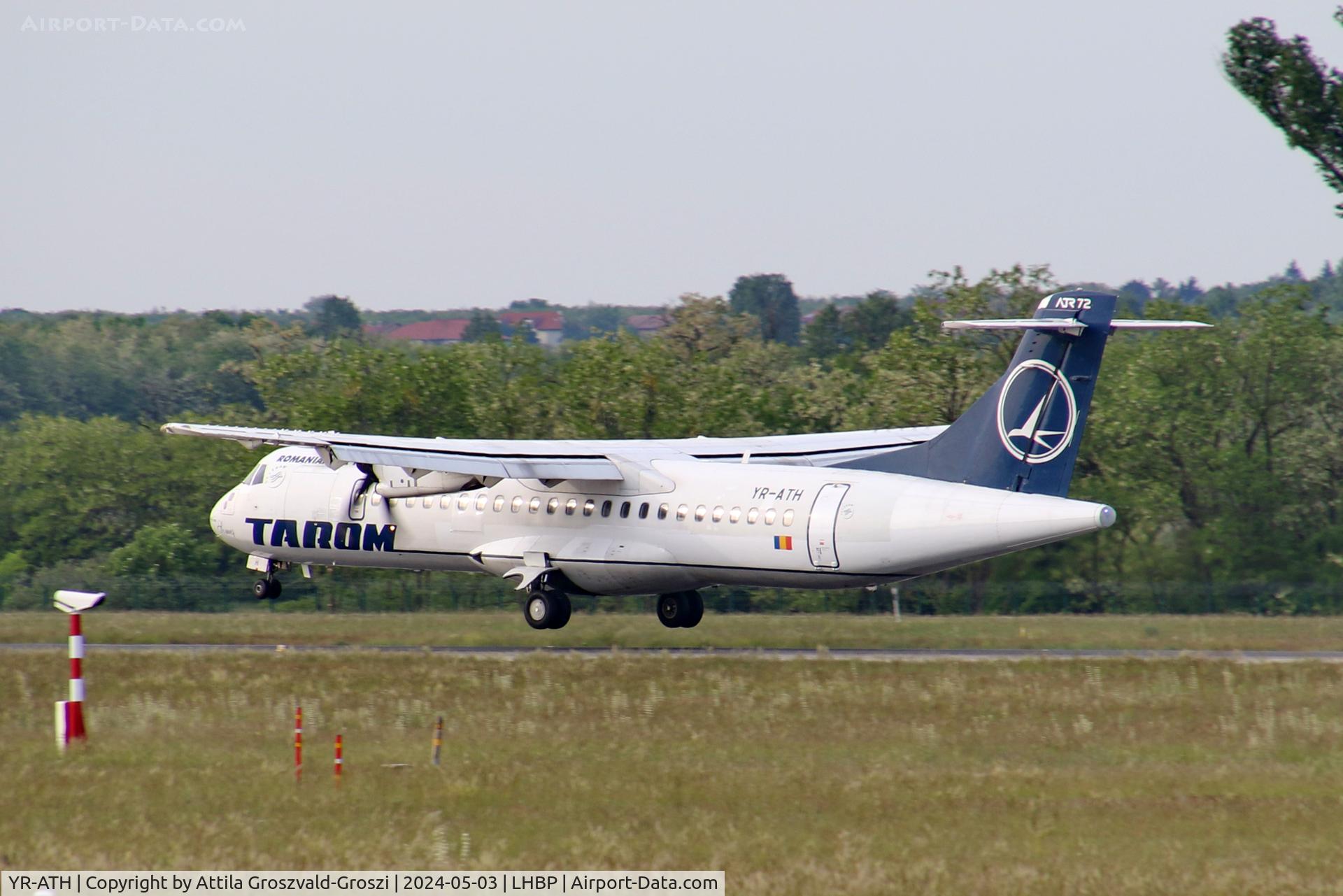 YR-ATH, 2009 ATR 72-212A C/N 861, LHBP/BUD - Liszt Ferenc International Airport, Hungary