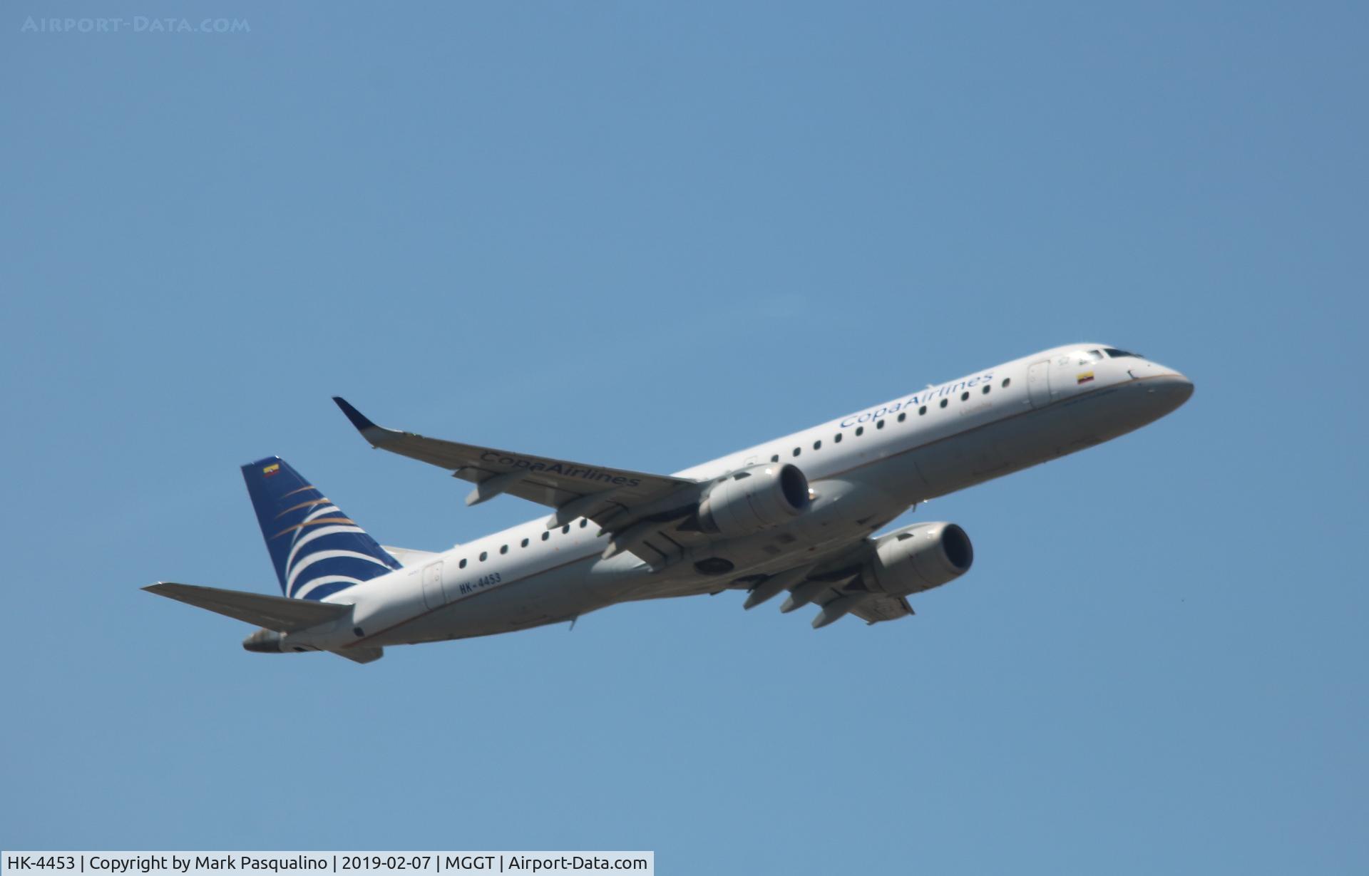 HK-4453, 2006 Embraer 190LR (ERJ-190-100LR) C/N 19000063, ERJ-190-100LR