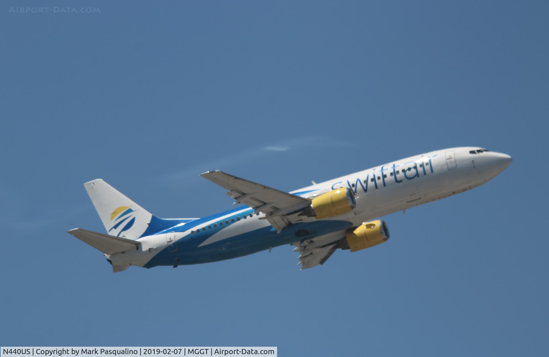 N440US, 1990 Boeing 737-4B7 C/N 24811, Boeing 737-4B7