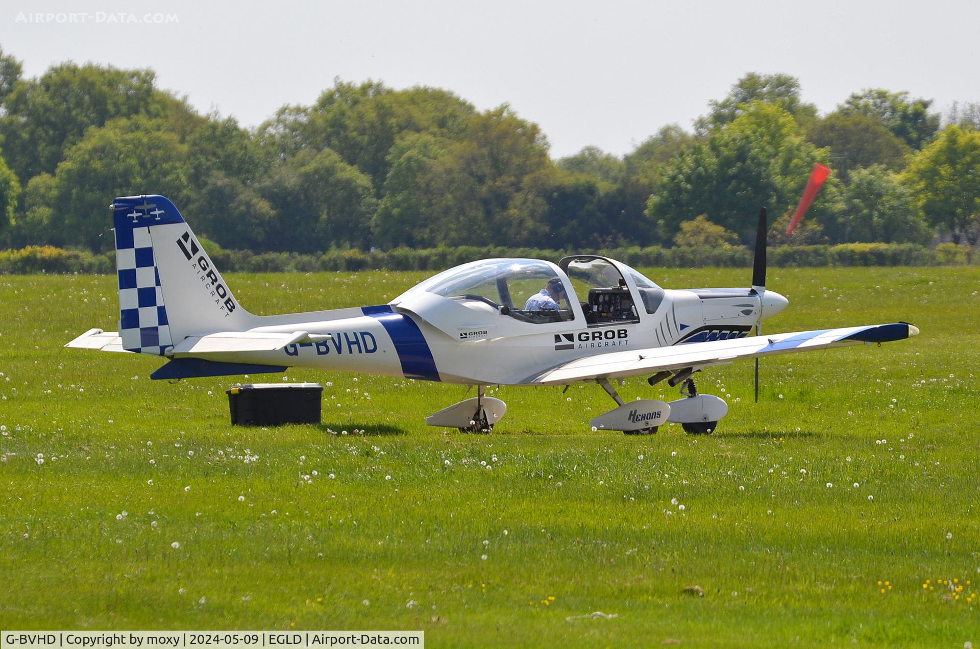 G-BVHD, 1994 Grob G-115D-2 C/N 82006, Grob G-115D-2 at Denham.