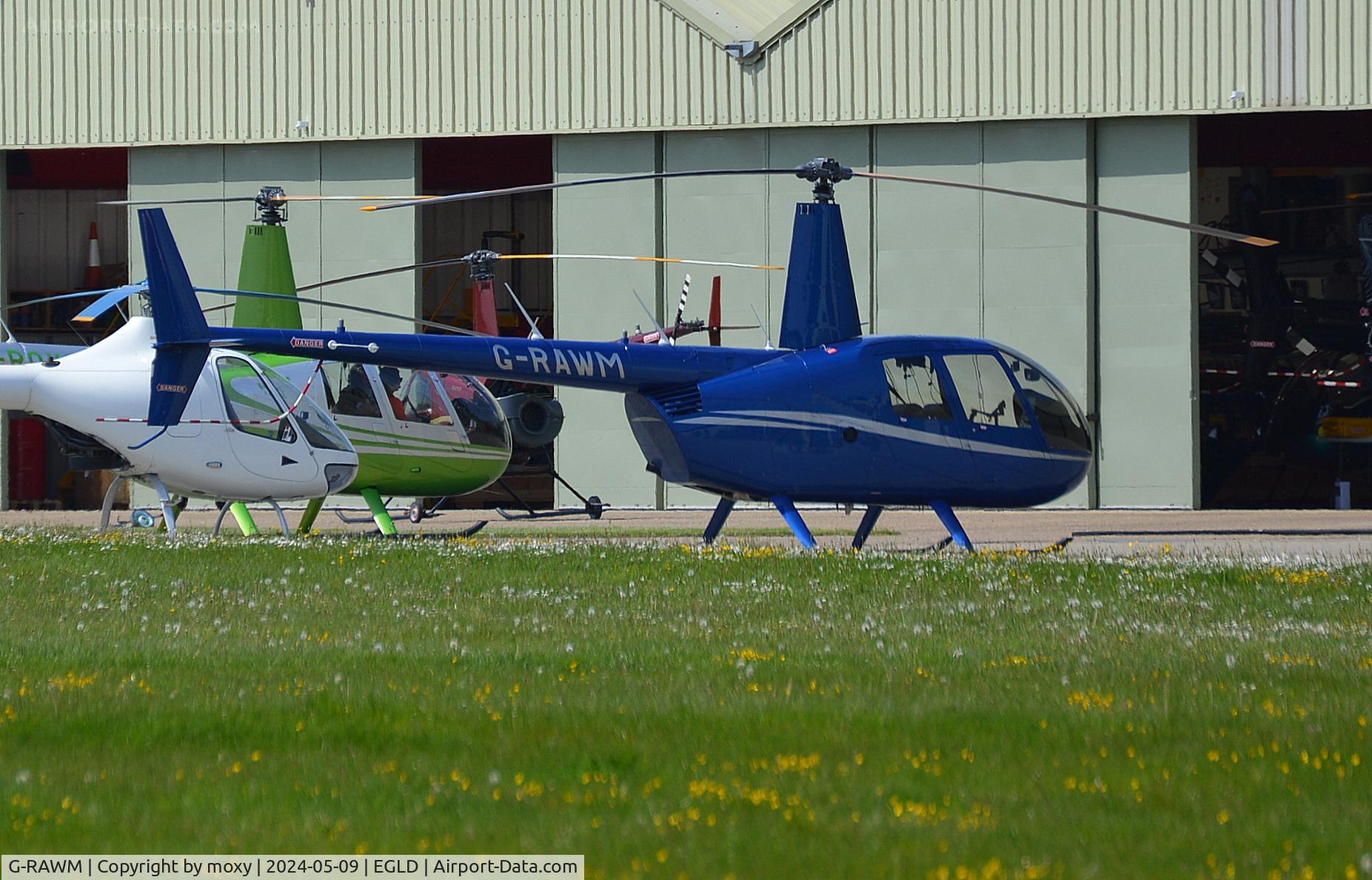 G-RAWM, 2022 Robinson R44 Raven II C/N 14561, Robinson R44 Raven II at Denham.
