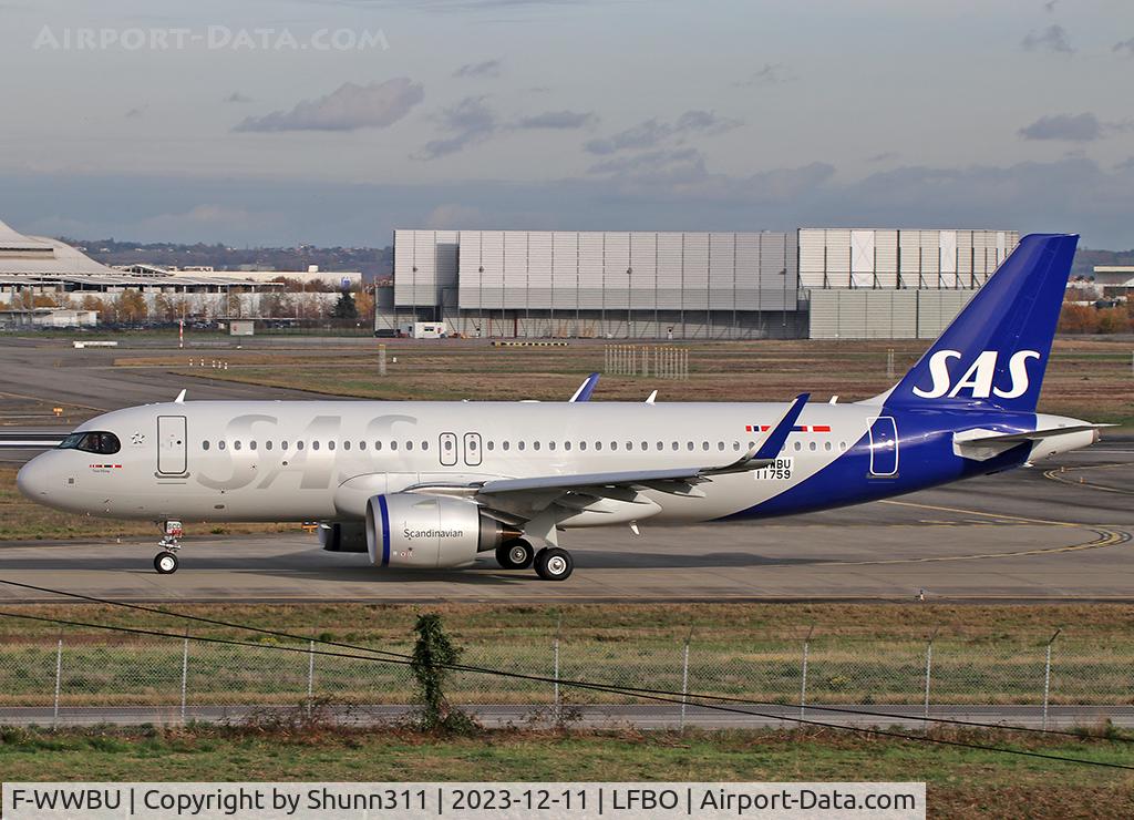F-WWBU, 2023 Airbus A320-251N C/N 11759, C/n 11759 - To be EI-SCD