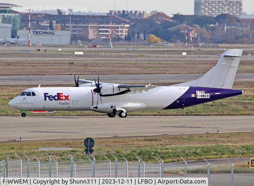 F-WWEM, 2023 ATR 72-212A C/N 1759, C/n 1759 - To be EI-HAE