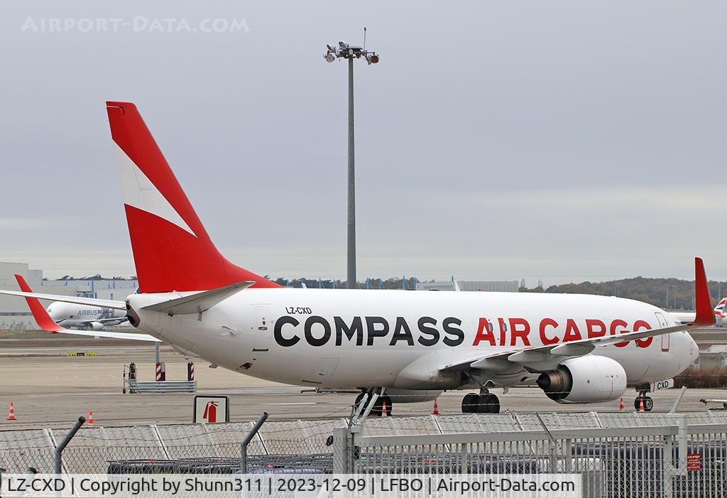 LZ-CXD, 2006 Boeing 737-85R C/N 34800, Parked at the Cargo apron