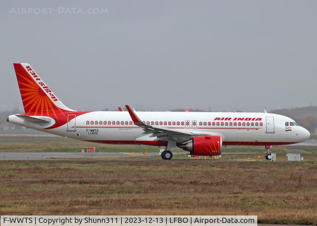 F-WWTS, 2023 Airbus A320-251N C/N 11870, C/n 11870 - To be VT-RTU