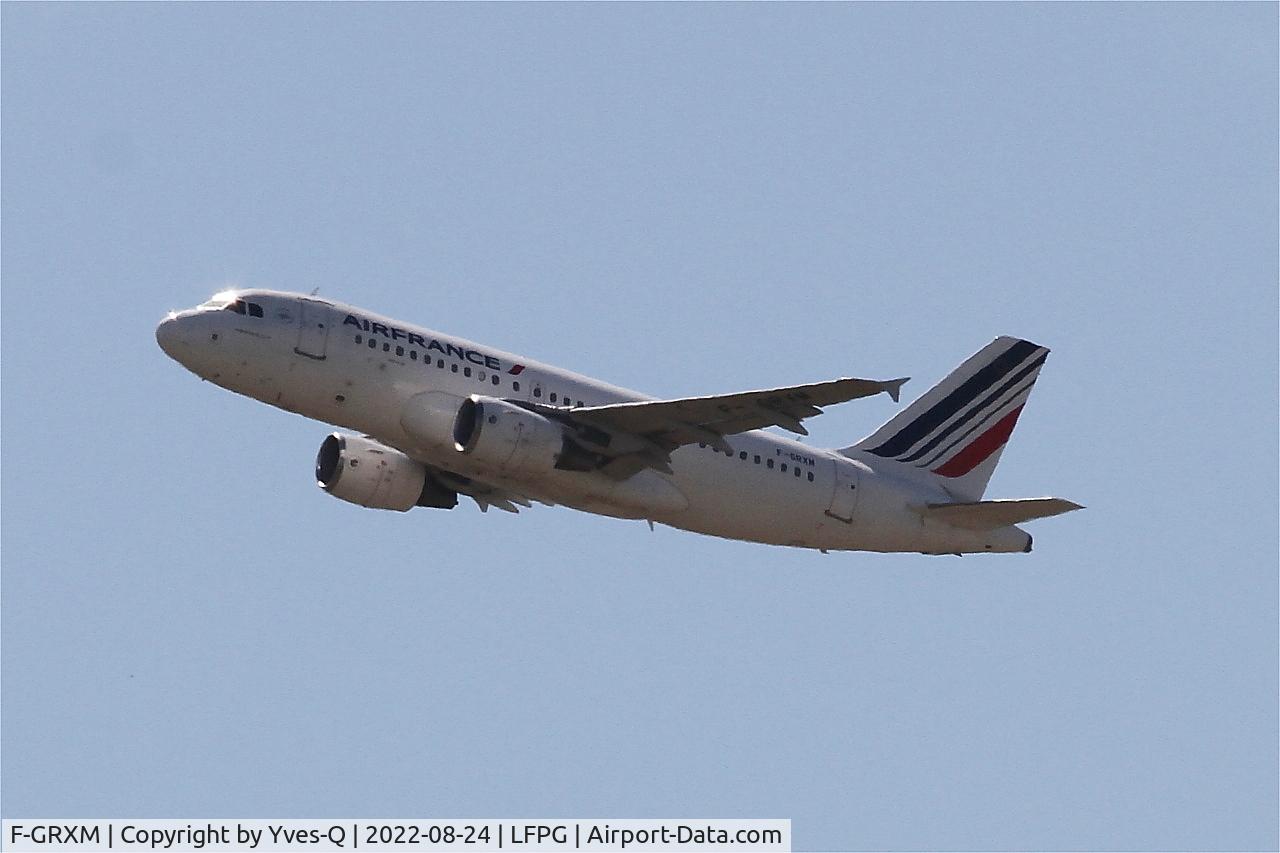 F-GRXM, 2006 Airbus A319-111 C/N 2961, Airbus A319-115LR, Climbing from rwy 08L, Roissy Charles De Gaulle airport (LFPG-CDG)