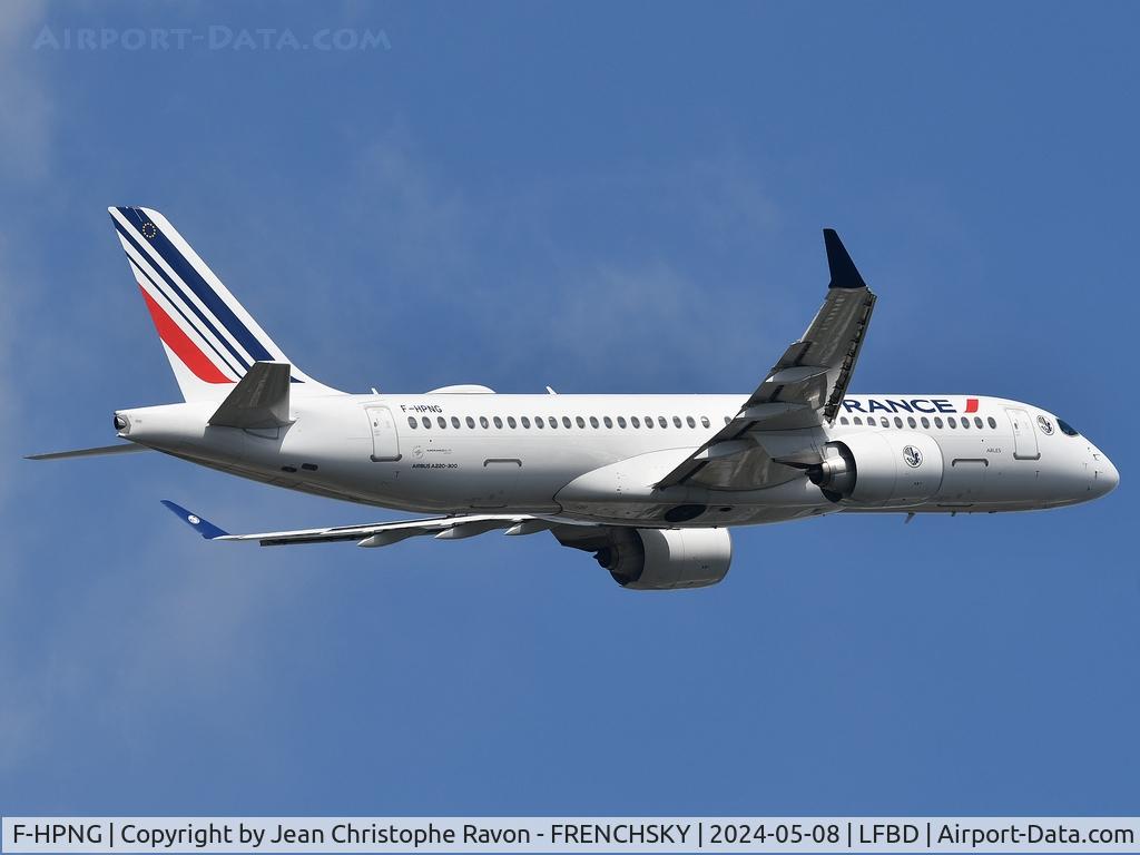 F-HPNG, 2023 Airbus A220-371 C/N 55243, Bordeaux (BOD) to Paris (CDG)	AF7433