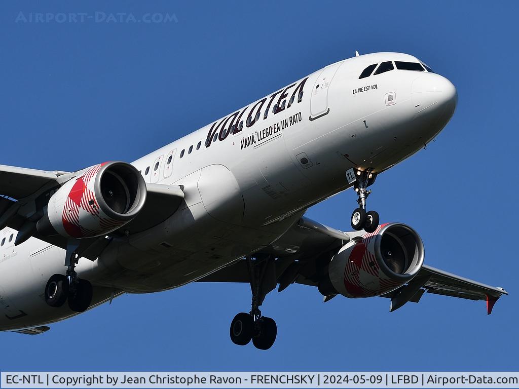 EC-NTL, 2009 Airbus A320-216 C/N 3846, Dusseldorf (DUS) to Bordeaux (BOD)	V72901