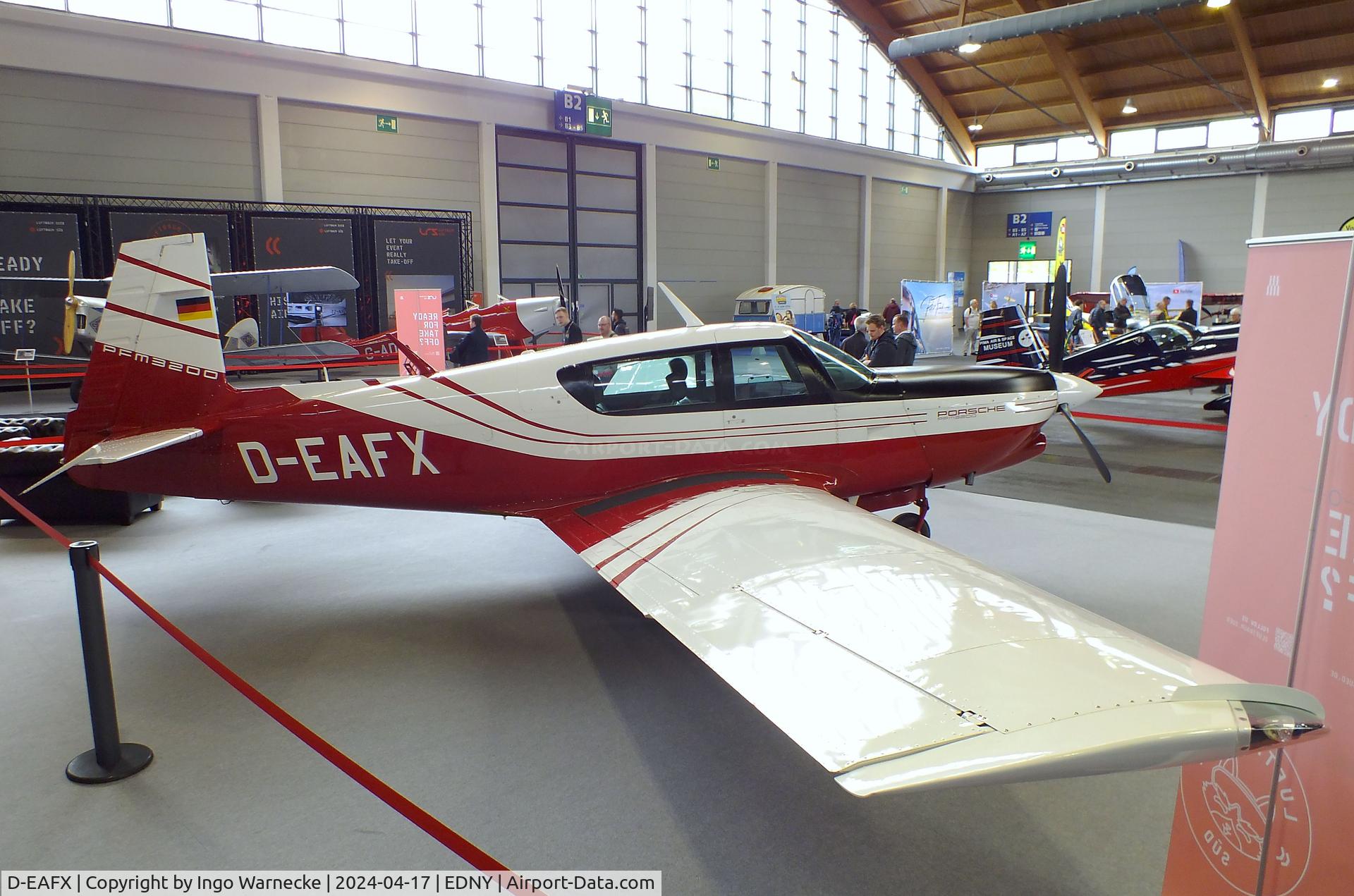 D-EAFX, 1986 Mooney M20K C/N 25-0865, Mooney PM20K with Porsche PFM 3200 engine at the AERO 2024, Friedrichshafen