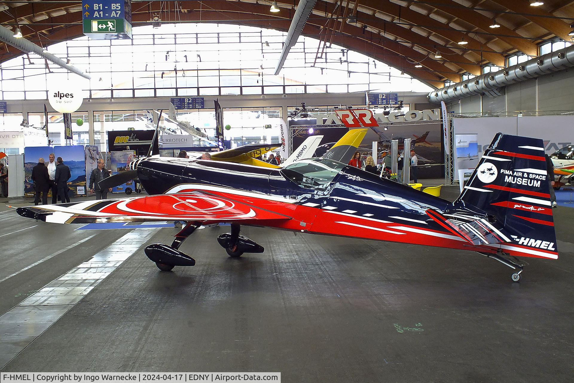F-HMEL, Extra EA-330SC C/N SC065, Extra EA-330SC at the AERO 2024, Friedrichshafen
