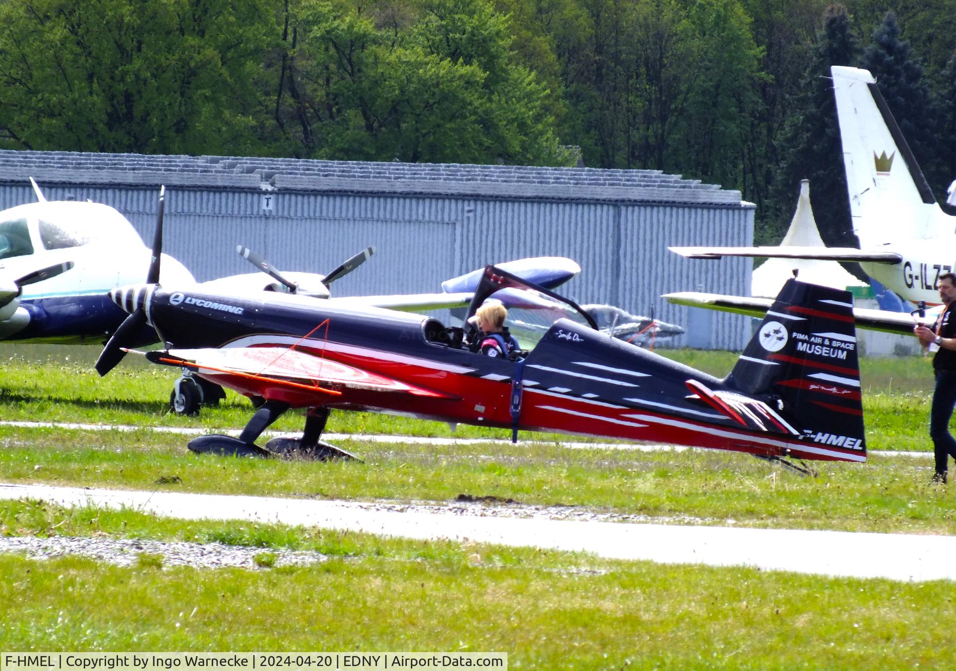 F-HMEL, Extra EA-330SC C/N SC065, Extra EA-330SC at the AERO 2024, Friedrichshafen