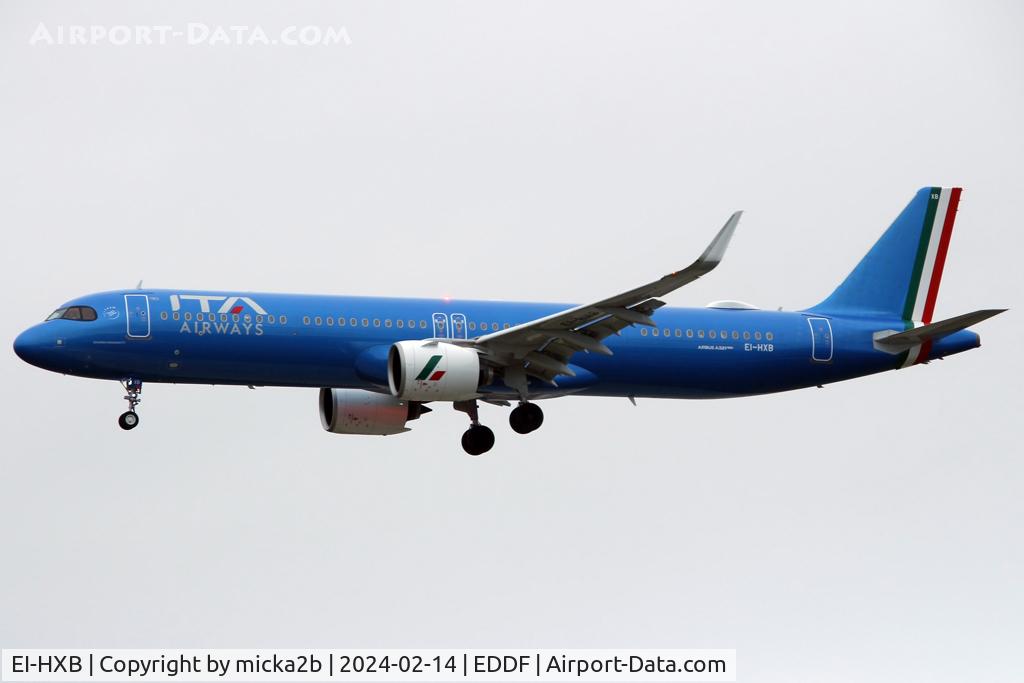 EI-HXB, 2023 Airbus A321-271NX C/N 11657, Landing